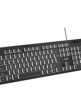 Alternative view of Savio Keyboard KB-05 wiчервен SAVIO