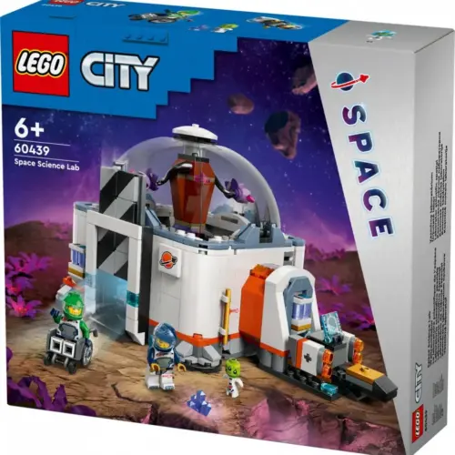 Alternative view of LEGO Bricks City 60439 Space Science Lab
