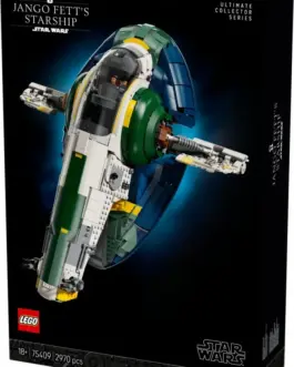 Alternative view of LEGO Bricks Star Wars 75409 Jango Fetts Firespray-Class Starship