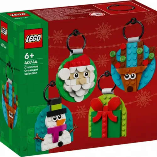 LEGO Bricks Iconic 40744 Christmas Ornament Selection