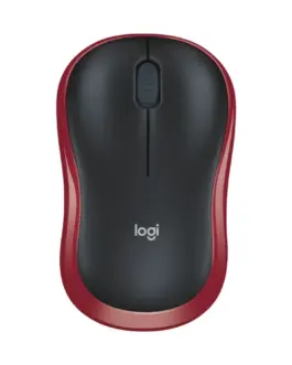 Alternative view of Logitech Mouse M185 червен 910-002237