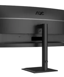 AOC Monitor CU34E4CV 34-inch 120Hz Curved VA HDMIx2 DP RJ45 HAS Speakers