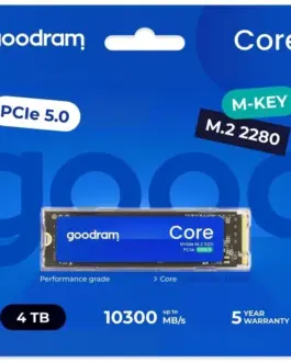 Alternative view of GOODRAM SSD диск Core 4TB Gen5 2280 9200/8100MB/s
