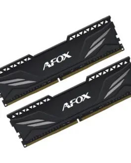 AFOX памет за компютър- DDR4 16GB (2x8GB) Gaming 3200MHz CL16 XMP2 черен