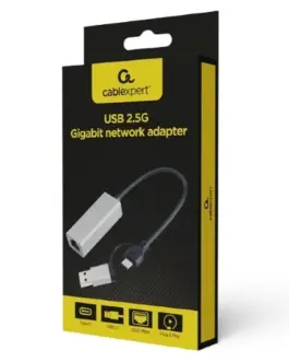 Alternative view of Gembird мрежова карта USB 3.1 USB-A/USB-C 2.5 Gb/s