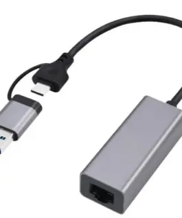 Gembird USB 3.1 Network адаптер USB-A/USB-C 2.5 Gb/s
