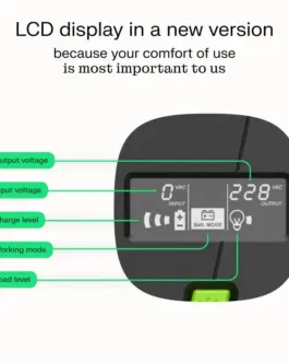 Alternative view of Green Cell UPS захранващ блок 360W/650VA mod sine