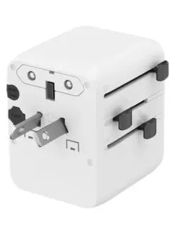 Alternative view of Gembird Universal travel power адаптер cube 20W