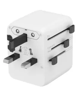 Gembird Universal travel power адаптер cube 20W