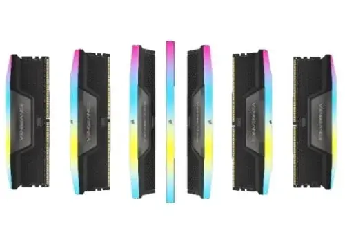 Alternative view of Corsair Pamięć do PC DDR5 Vengeance RGB 32GB/5600(2*16GB)CL40 AMD EXPO