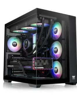 Thermaltake Thermaltake View 380 TG ARGB - черен