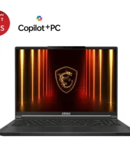 MSI Лаптоп Stealth A16 AI+ A3XWHG-042PL Windows11PRO/R9-HX370/32GB/2TB/RTX5070Ti/16cali