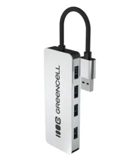 Green Cell HUB Basic USB-A do 4x USB-A 3.0