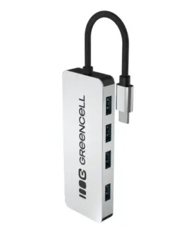 Green Cell HUB USB-C Basic USB-C do 4x USB-A 3.0
