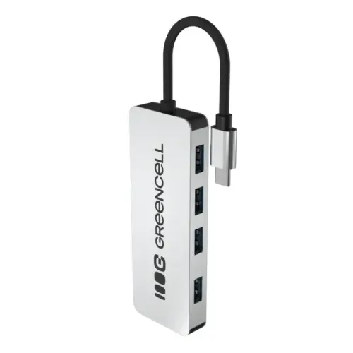 Green Cell HUB USB-C Basic USB-C do 4x USB-A 3.0