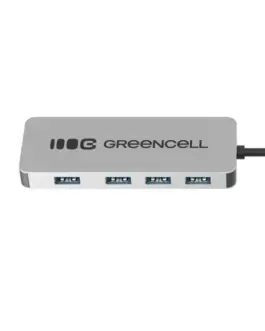 Alternative view of Green Cell HUB USB-C Basic USB-C do 4x USB-A 3.0