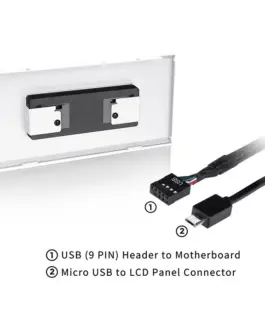 Alternative view of Thermaltake Thermaltake Ceres 500 L CD Panel Kit - Snow