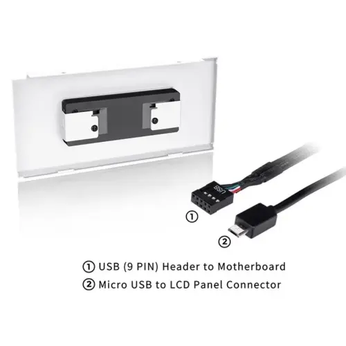 Alternative view of Thermaltake Thermaltake Ceres 500 L CD Panel Kit - Snow