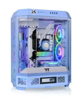 Thermaltake Thermaltake The Tower 6 00 TG - Hydrangea Blue