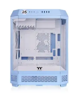 Alternative view of Thermaltake Thermaltake The Tower 6 00 TG - Hydrangea Blue