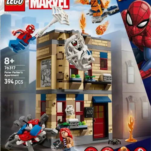 Alternative view of LEGO Klocki Super Heroes 76317 Mieszkanie Petera Parkera