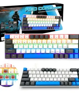 Media-Tech Mechanical клавиатура червен Core MX60 MT1259