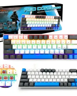 Media-Tech Mechanical клавиатура червен Core MX60 MT1259