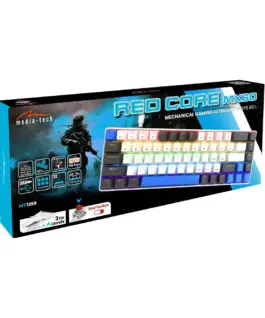 Media-Tech Mechanical клавиатура червен Core MX60 MT1259