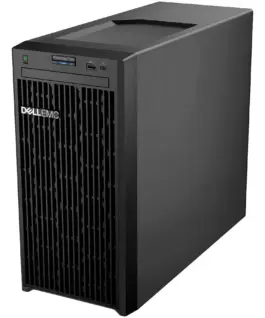 Сървър PowerEdge T1503.5" Chassis x4 Cabled HDDXeon E-2334 3.4GHz 8M 4C/8T16GB UDIMM 3200MT/siDRAC9 Basno HDD(opt)PERC H