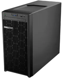 Сървър PowerEdge T1503.5" Chassis x4 Cabled HDDXeon E-2334 3.4GHz 8M 4C/8T16GB UDIMM 3200MT/siDRAC9 Basic2TB 7.2K SATA H