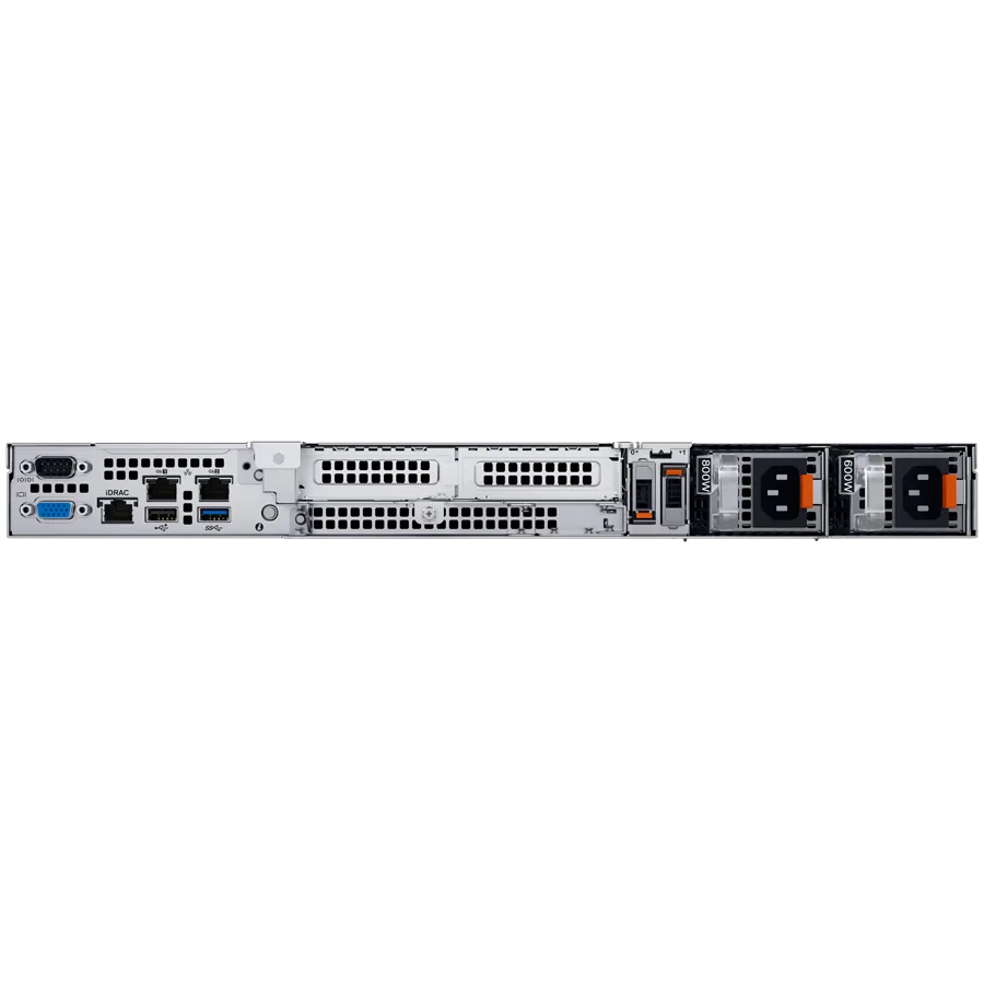 Сървър PowerEdge R360 Server,Intel Xeon E-2434 3.4GHz 4C/8T 12M,16GB UDIMM 4800MT/s ECC,PERC H355,480GB SSD SATA Read Int,Dual Hot-Plug PSU(1+1)700W,BC5720 2x1GbE,Rails,Bezel,iDRAC 9 Basic,3Y NBD Warranty - Image 2