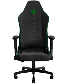 Геймърски стол Razer Iskur V2 X Black Fabric Gaming Chair Built-in Lumbar Arch Widened Seat Base with Reduced Edges Cont