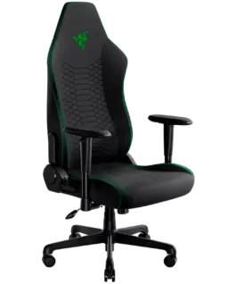 Alternative view of Геймърски стол Razer Iskur V2 X Black Fabric Gaming Chair, Built-in Lumbar Arch, Widened Seat Base with Reduced Edges, Contoured High-Density Foam Cushions, Adjustable 152-degree Recline, 2D Armrests