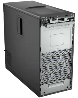 Alternative view of Сървър PET150,3.5"Chassis x4 HDD(SAS,SATA),Xeon 2334 3.4GHz 4C/8T,16GB ECC 3200,PERC H355,480GB SSD SATA Read Intensive,iDRAC9 Basic,BC720 Dual Port 1Gb LOM,3Y NBD