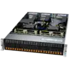 Сървър Supermicro assembled server based on AS-2125HS-TNR 2x Genoa 9254 CPU 24x 32GB DDR5-4800 24x SSD 2.5" NVMe PCIe4 1