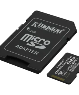 Alternative view of Карта памет Kingston 512GB microSDXC Canvas Select Plus Gen3 150MB/s A1 Card + Adapter