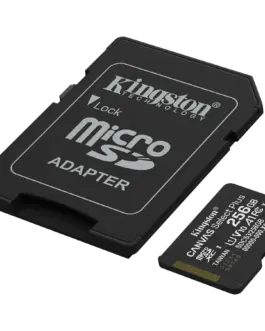 Alternative view of Карта памет Kingston 256GB microSDXC Canvas Select Plus Gen3 150MB/s A1 Card + Adapter