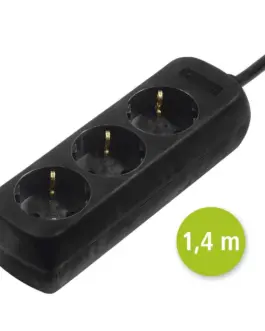 Alternative view of Разклонител HAMA 3гнезда, 30391