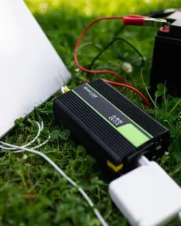 Alternative view of Инвертор GREEN CELL, 12/220V, DC/AC, 500W/1000W, Модифицирана синусоида