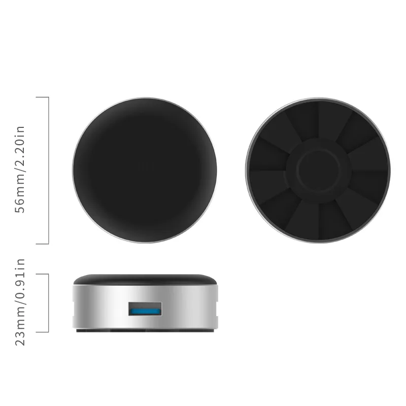 Алуминиев USB3.0 хъб с 3 USB 3.0 порта Orico ANS1 - Image 87