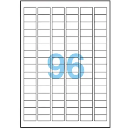 УНИВЕРСАЛНИ ЕТИКЕТИ - 305 mm x 169 mm - 96 броя на лист - 100 листа - PN BR8832 - OUTLET -