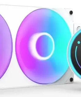 Охладител за процесор NZXT Kraken Elite 280 V2 RGB White LCD Display