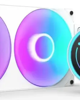 Охладител за процесор NZXT Kraken Elite 280 V2 RGB White LCD Display