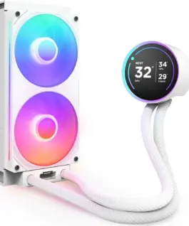 Alternative view of Охладител за процесор NZXT Kraken Elite 280 V2 RGB White LCD Display