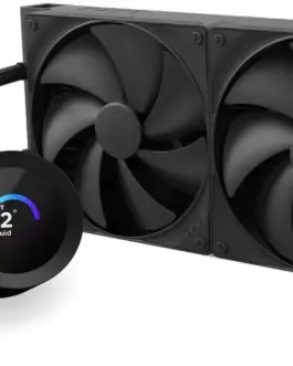 Alternative view of Охладител за процесор NZXT Kraken Plus 280 LCD Display - Black