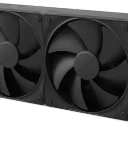 Alternative view of Охладител за процесор NZXT Kraken Plus 360 LCD Display - Black