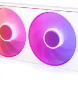 Alternative view of Охладител за процесор NZXT Kraken Plus 360 RGB LCD Display - White