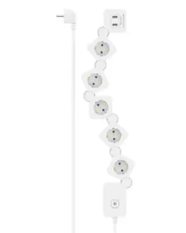 HAMA Разклонител 5 гнезда USB-A 12 W 223190