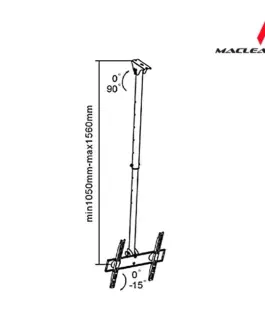 Alternative view of Maclean Mount TV 50kg MC-631 Maclean
