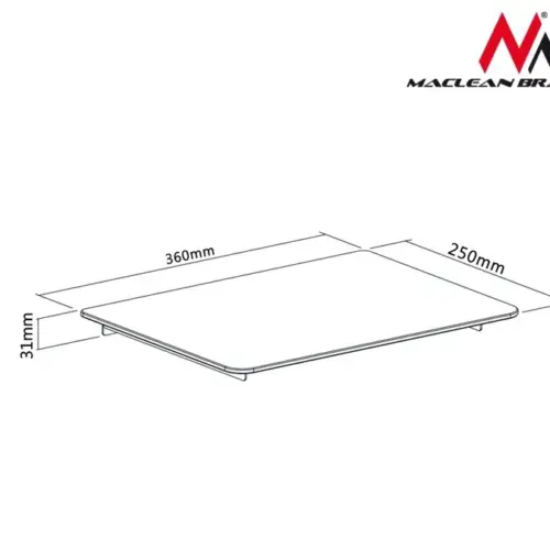 Alternative view of Maclean Uchwyt półka do DVD 8kg MC-629